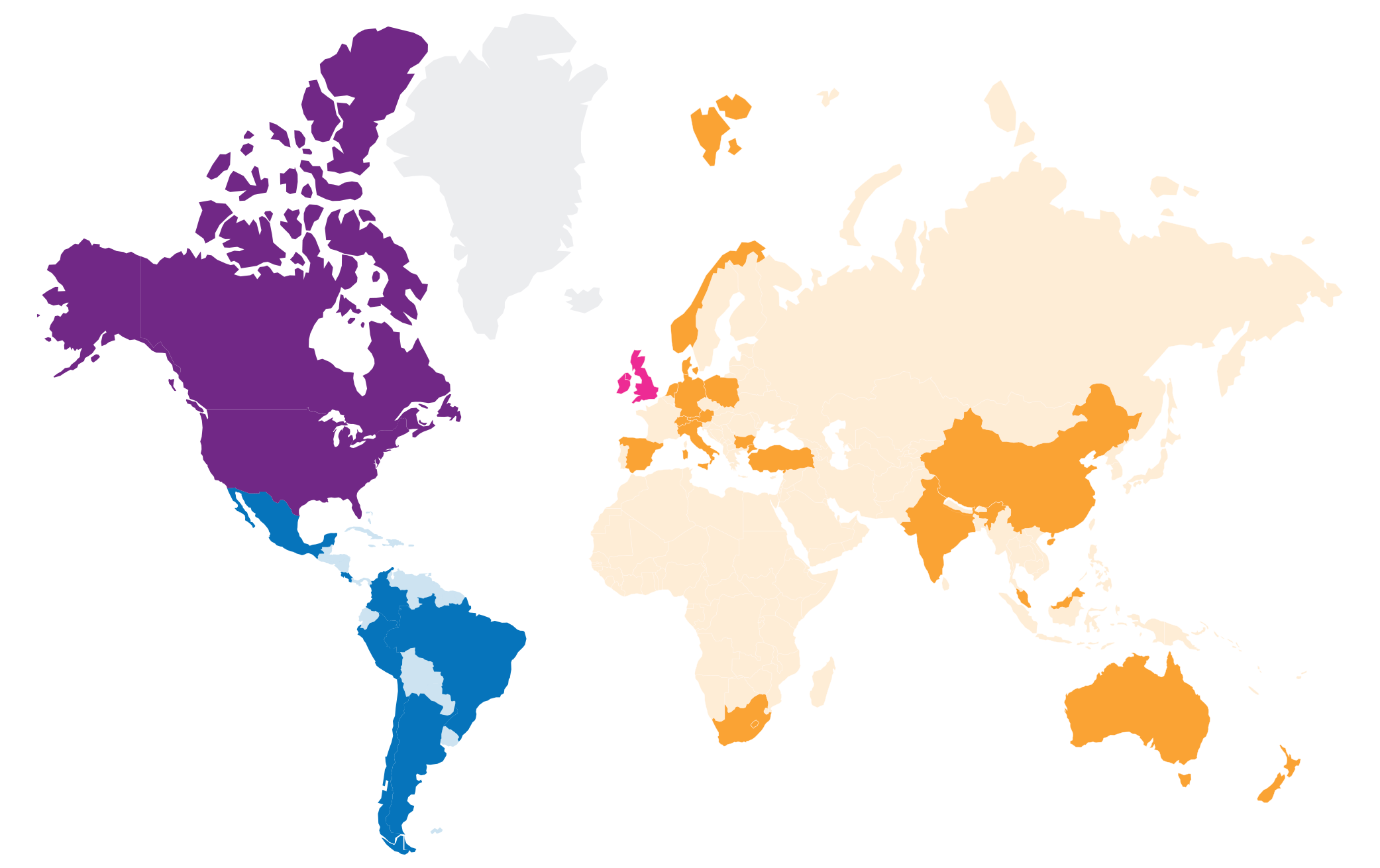 Image of world map