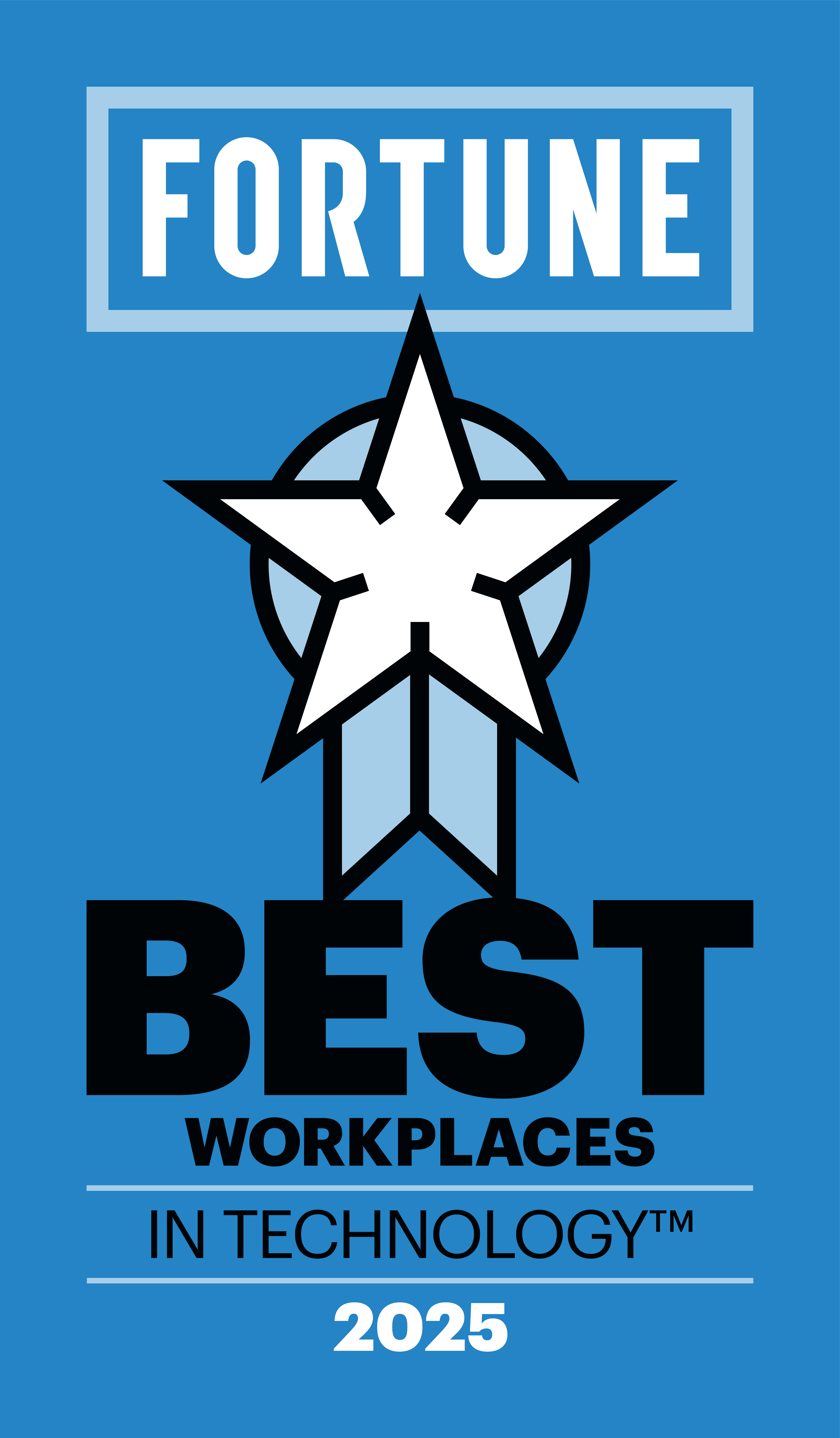 Fortune’s 2025 “Best Workplaces in Technology